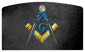 DACRO-370-SH-BK Masonic Lodge Shimmer Black